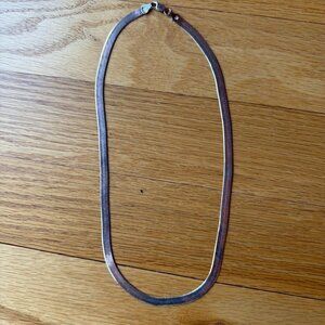 Shiny Liquid Silver Necklace